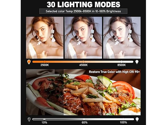 Anautin 30W Upgraded Photography Lighting Kit