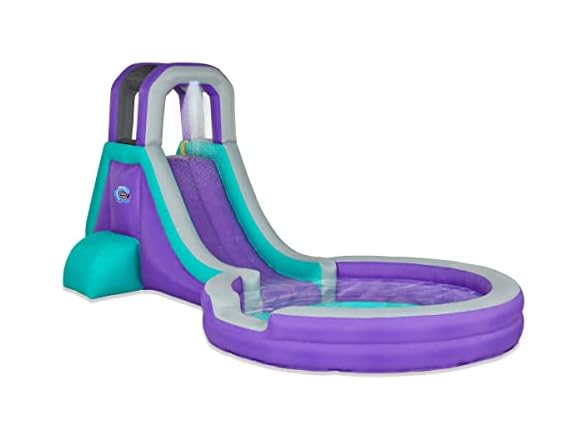 Sunny & Fun Inflatable Single Ring Water Slide Park