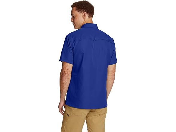 Eddie Bauer (M) Short Sleeve Ripstop Guide Shirt
