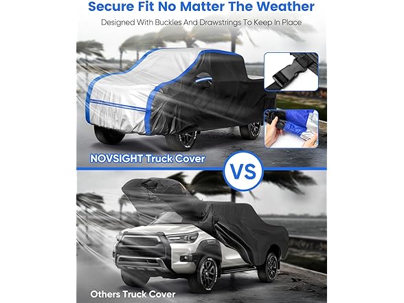 NOVSIGHT Waterproof Truck Cover