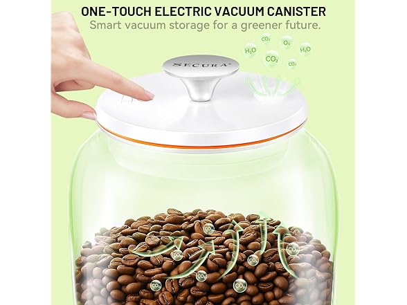 Secura VacGuard Fresh Canister 3.7 L, 125 oz
