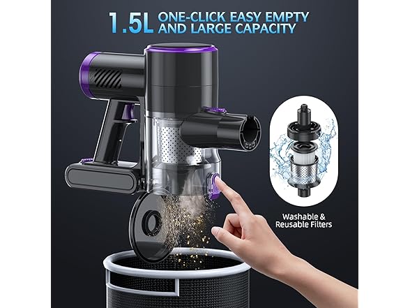 Bieiao Cordless Vacuum Cleaner