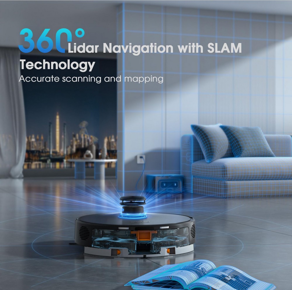 SHELIKI 3-in-1 Robot Vacuum and Mop - Gallery 10