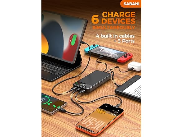 SABANI 35000mAh Portable Charger - Gallery 4
