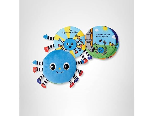 Melissa & Doug K's Kids Itsy-Bitsy Spider 8-Page Soft Book 