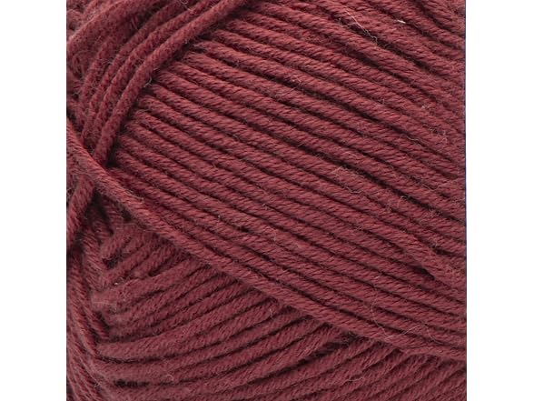 Bernat Softee Cotton Yarn for Crocheting Soft, Warm Red