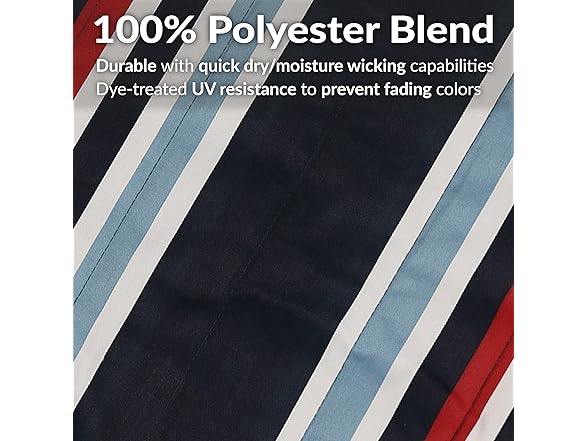 Sunnydaze Quilted Outdoor Hammock with Spreader Bars