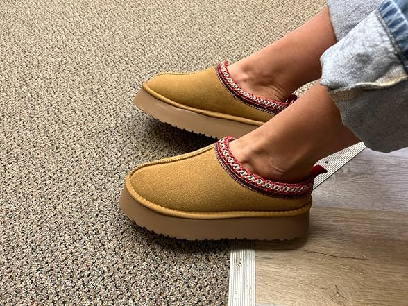 NOVMPAQ Womens Slippers Platform