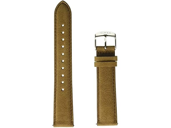 Timex 20mm Two-Piece Leather Quick-Release Strap