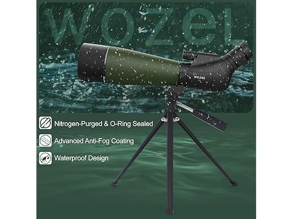 WOZEL Spotting Scope with Tripod