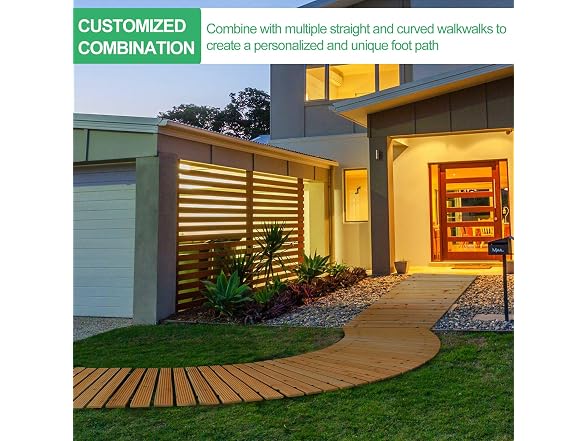 12' Roll-Out Cedar Garden Pathway