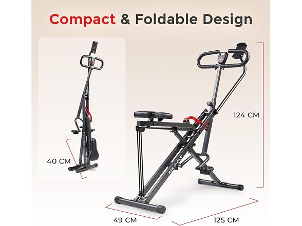 Sunny Health & Fitness Smart Row-N-Ride Exerciser