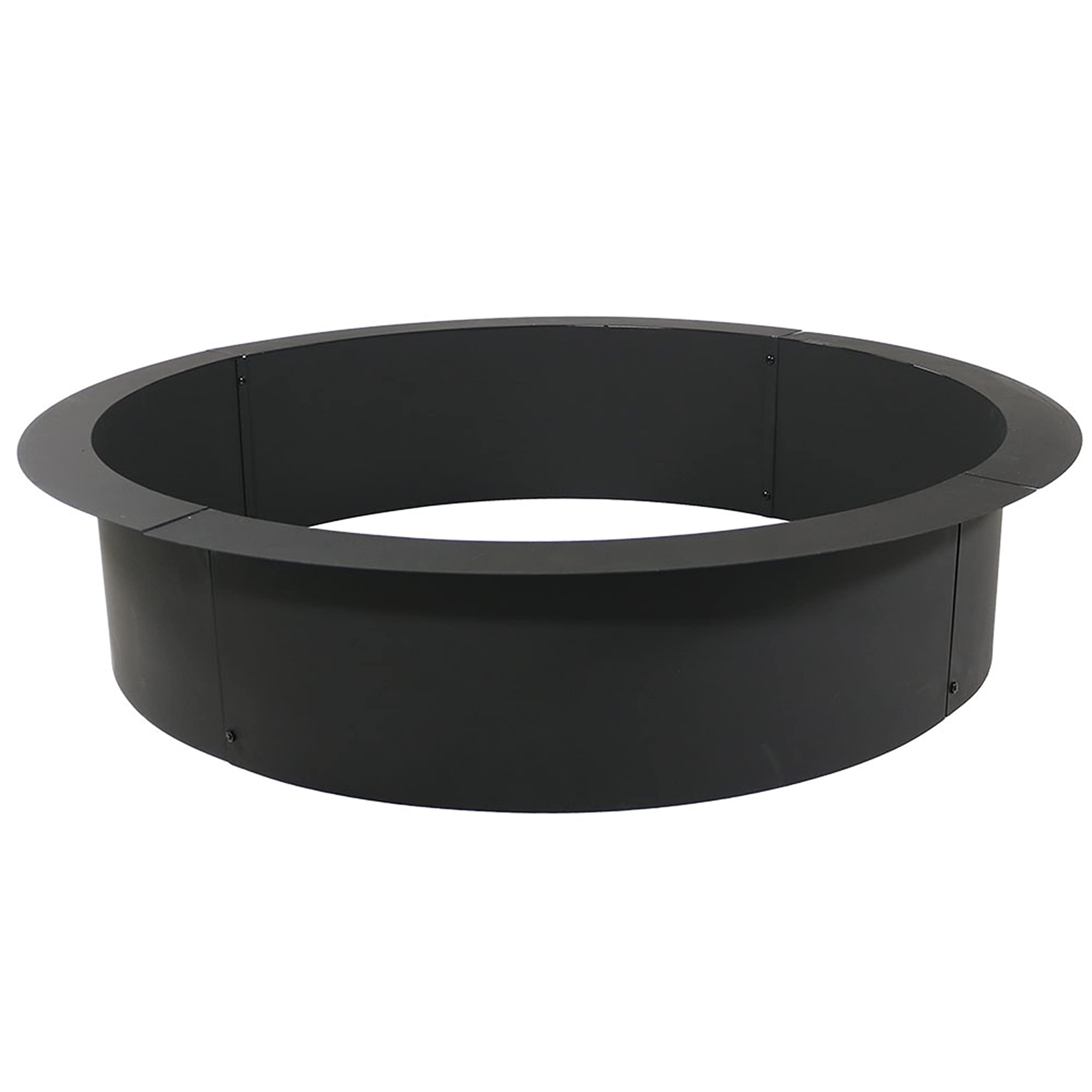 Sunnydaze 39" Steel Fire Pit Ring Insert - Gallery 12