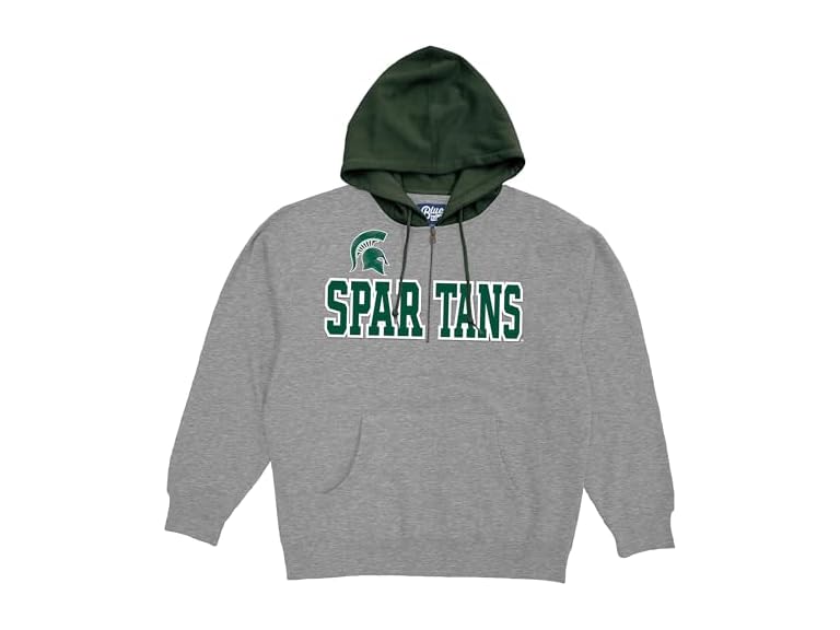 Blue 84 NCAA Half Zip Hooded Sweatshirt
