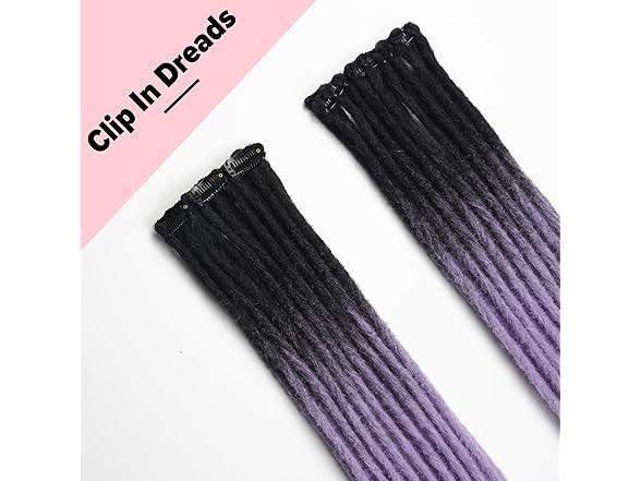 Kyriena Ombre Light Purple ClipIns