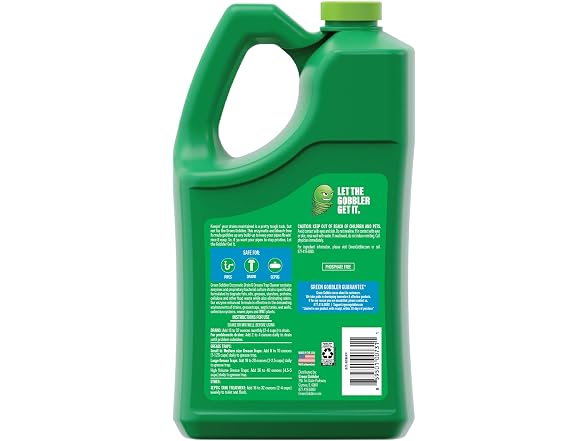 Green Gobbler Enzyme Drain Cleaner 1 Gallon