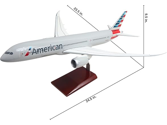 Sky Marks Elite American 787-9 1/100 Resin Model Airplane