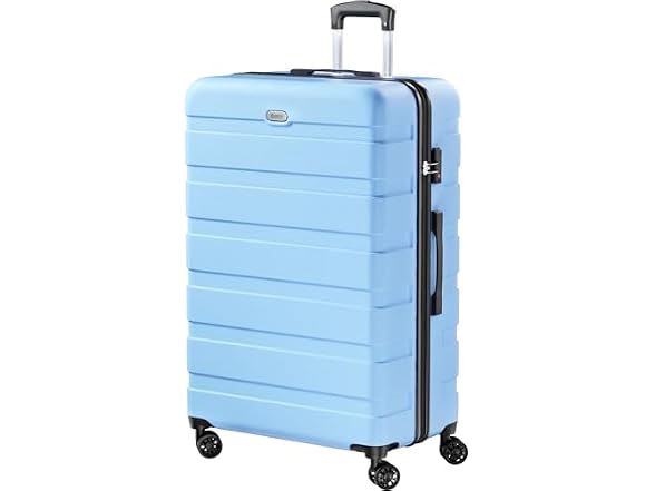 AnyZip W0893 Large Luggage 30 Inch Light Blue (Open Box)