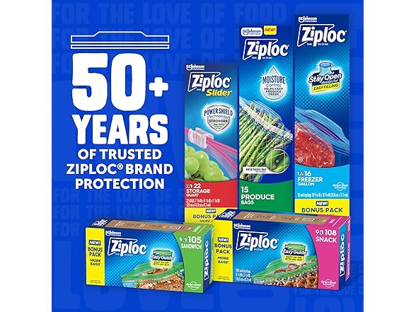 Ziploc Gallon Freezer 28ct