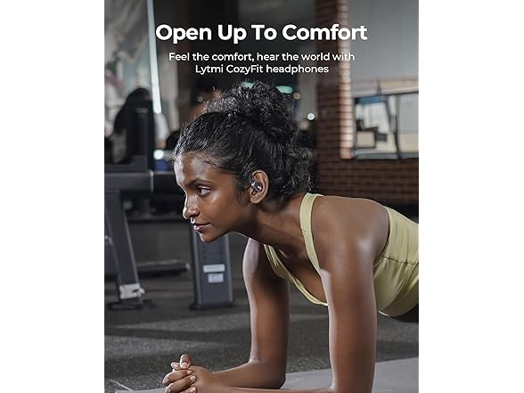 Lytmi CozyFit Open Ear Wireless Headphones