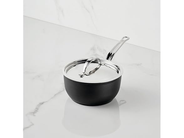 Hestan TITUM Fusion 2 Quart Nonstick Saucepan with Lid
