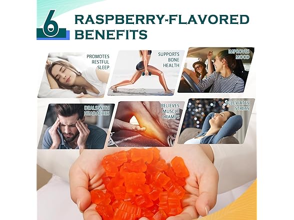 Magnesium Glycinate Gummies 1000mg