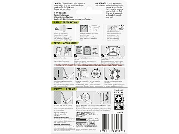 Command 15 & 10 lb Assorted Picture Hanging