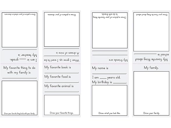 Fun Express 5" X 7" Pg. All About Me Books
