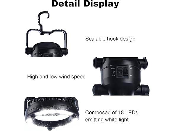 keisnoaja LED Camping Lantern