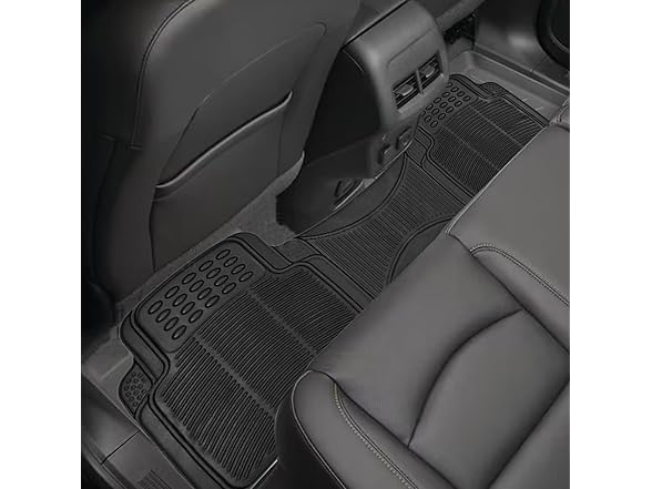 Zone Tech FM001 Rubber Car Interior Floor Mat Black
