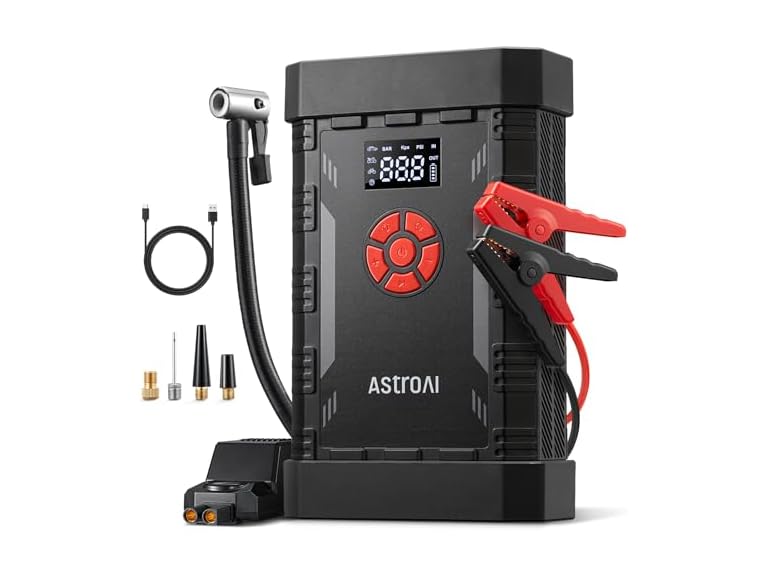 AstroAI A30 Jump Starter Tire Inflator