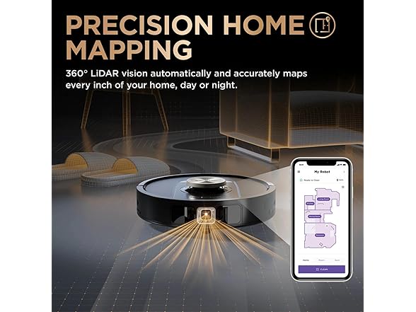 Shark RV2820ZEUS SHARK POWER DETECT 2IN1 ROBOT VACUUM AND M