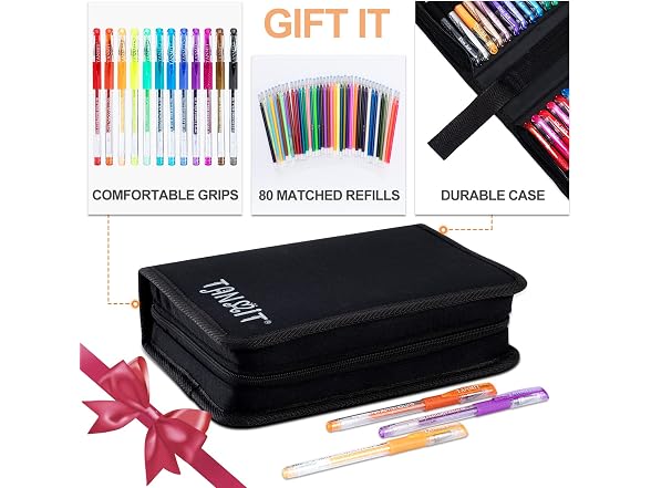TANMIT Glitter Gel Pens