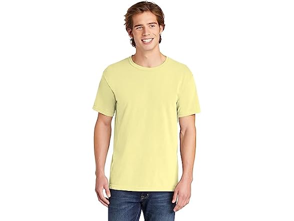 Comfort Colors Men (XL) Adult Short Tee Banana