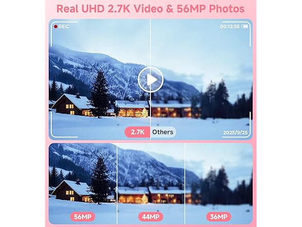 ceye 56MP Dual Screen Digital Camera