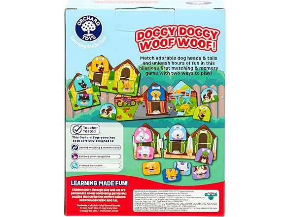 ORCHARD TOYS Doggy Doggy Woof Woof Game