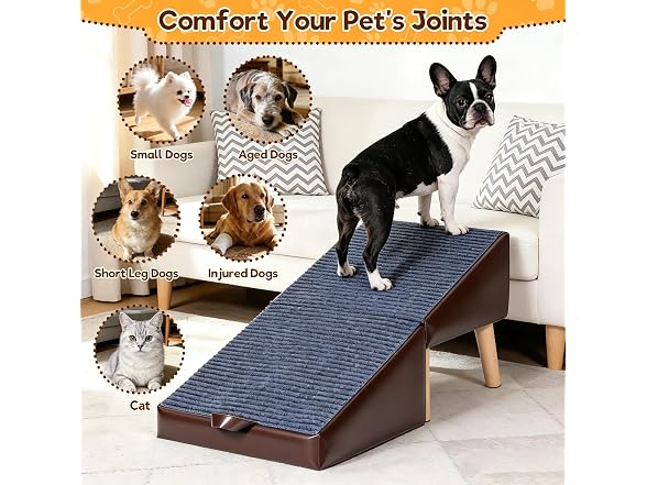 KUKANTST Dog Stairs for Small Dogs