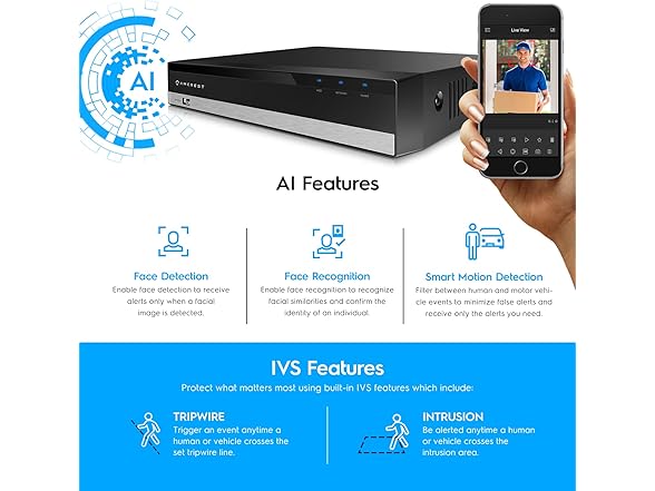 Amcrest 5MP UltraHD 8 Channel DVR