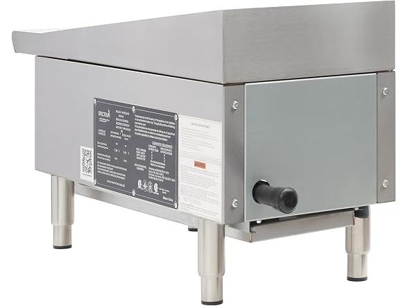 Winco 12" Charbroiler, Natural Gas