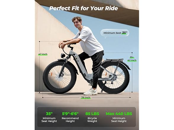 isinwheel Electric Bike 48V Battery 1500W