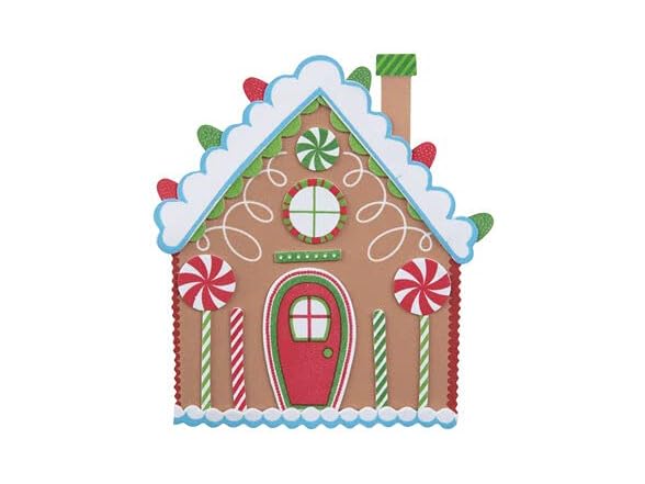 toyco Gingerbread House Foam Christmas Craft 24