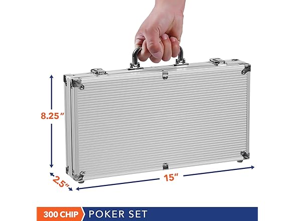 Rally and Roar Professional Poker Set