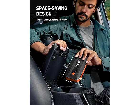 AstroAI B8 3000A Car Jump Starter