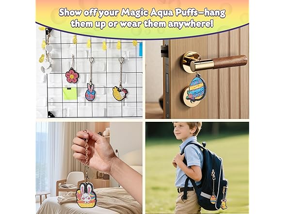 BoxNoble Magic Aqua Puffs 3D Art Craft Kits