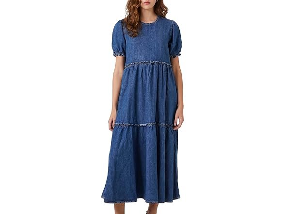 Forever 21 (M) Ruffle Tiered Maxi Dress