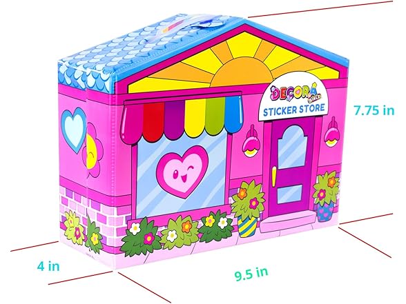 Decora Girlz Sticker Store Playset