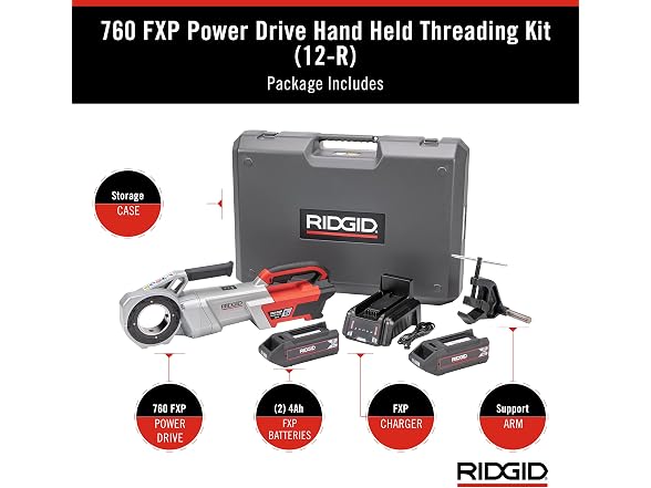 RIDGID 760 FXP Cordless Power Drive