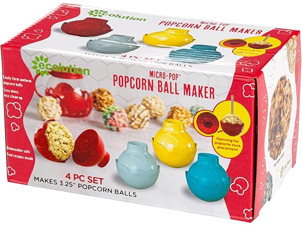 Ecolution Micro-Pop Popcorn Maker 4PcSet