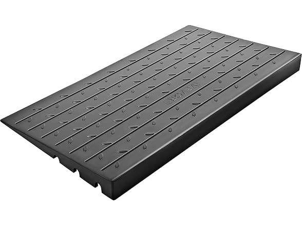 Rubber Threshold Ramp, 4\" Rise Threshold Ramp