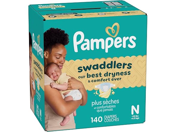 Swaddlers Newborn Diapers, Size Newborn